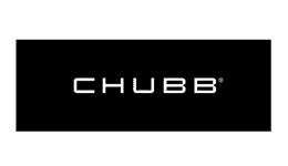 Chubb black banner logo